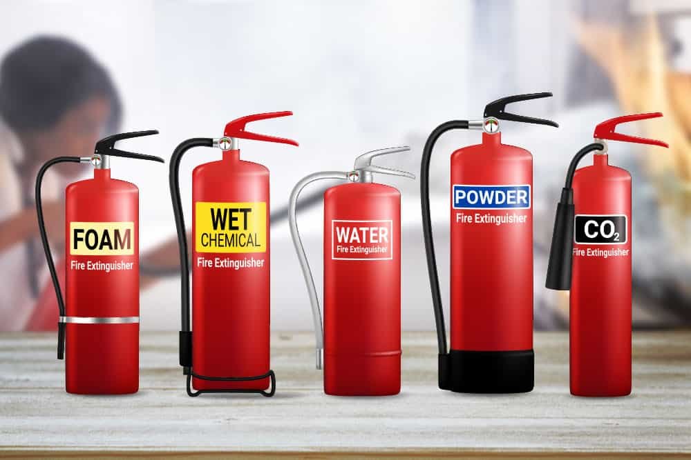 Clean Agent Portable Fire Extinguisher for Emergency Readiness